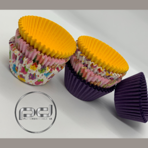 Cup Cake Liners set – 100 PCs multi color