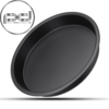 Pizza pan tray 12 inch high quality nonstick carbon steel