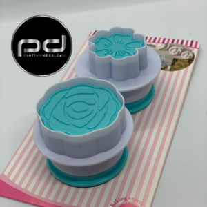 Plunger Cutter Mould 2 Pcs Cake Decorating Mould Bakeware