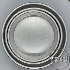 Round shape cake baking tray high quality Aluminium mold 3pcs set,