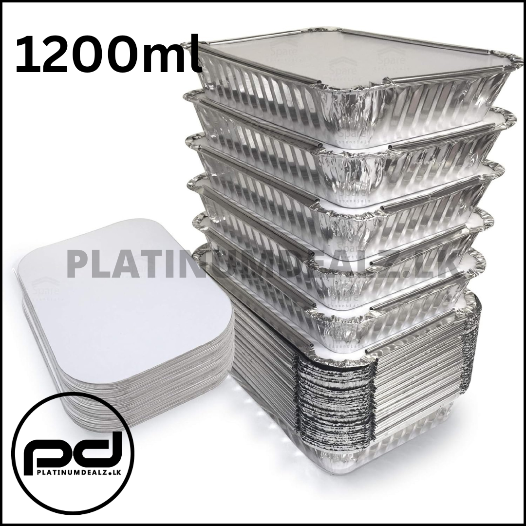 1200ml Foil Box