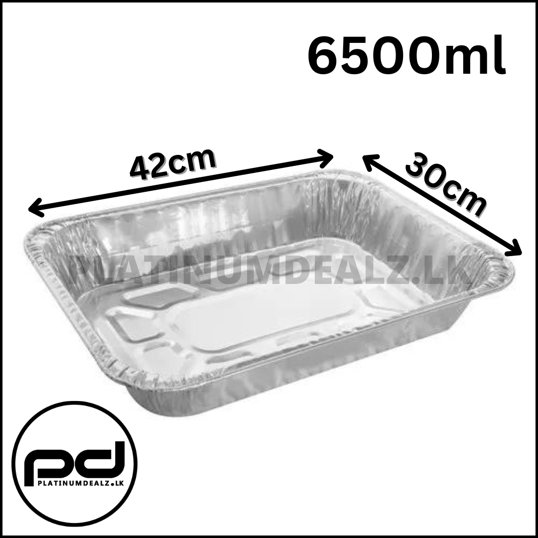 6500ml Foil Box No Lid