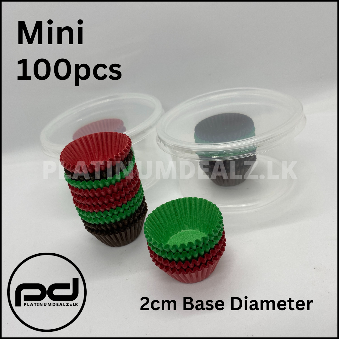 Cupcake Liners Mini 6cm 25 Liners