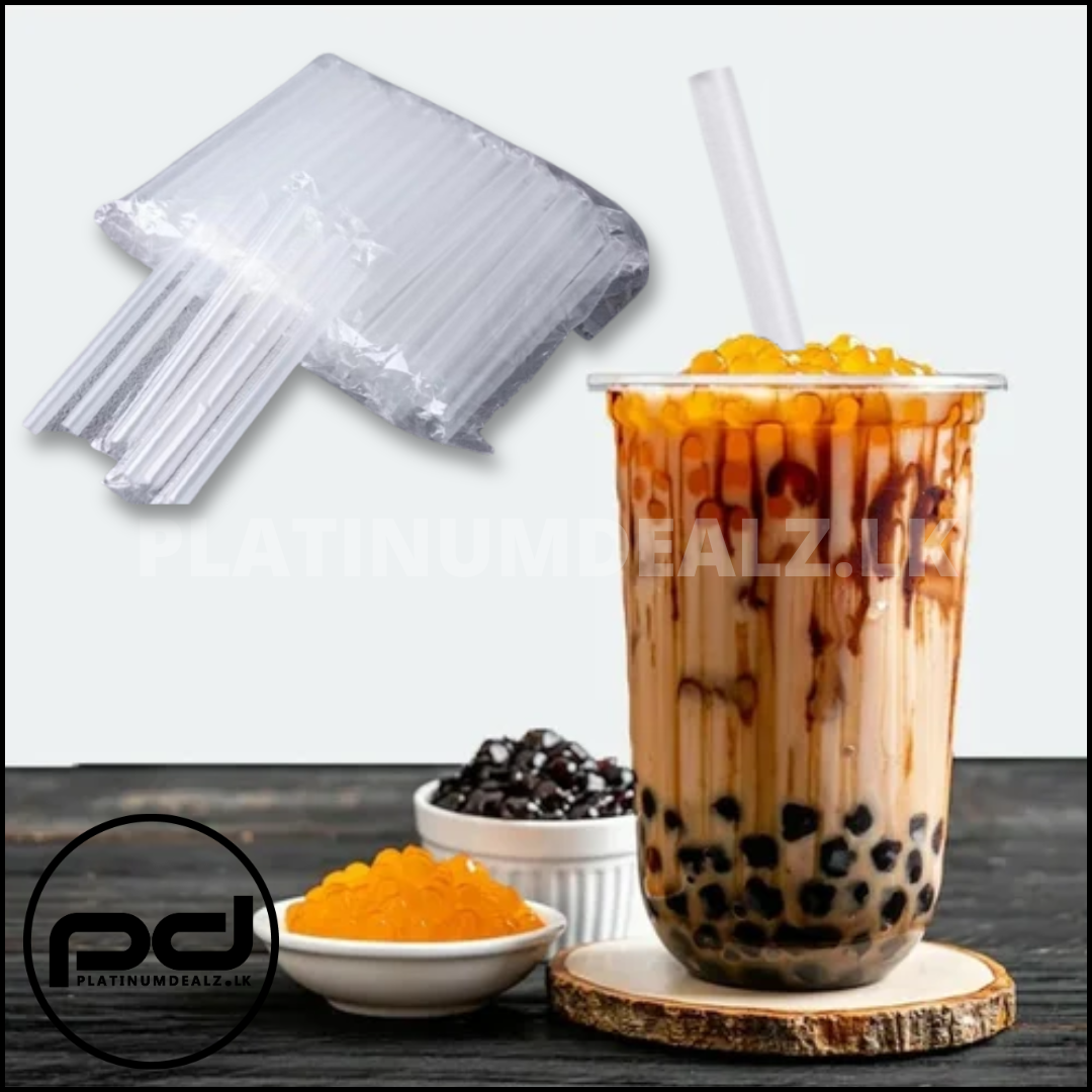 Transparent Bubble Tea Straws