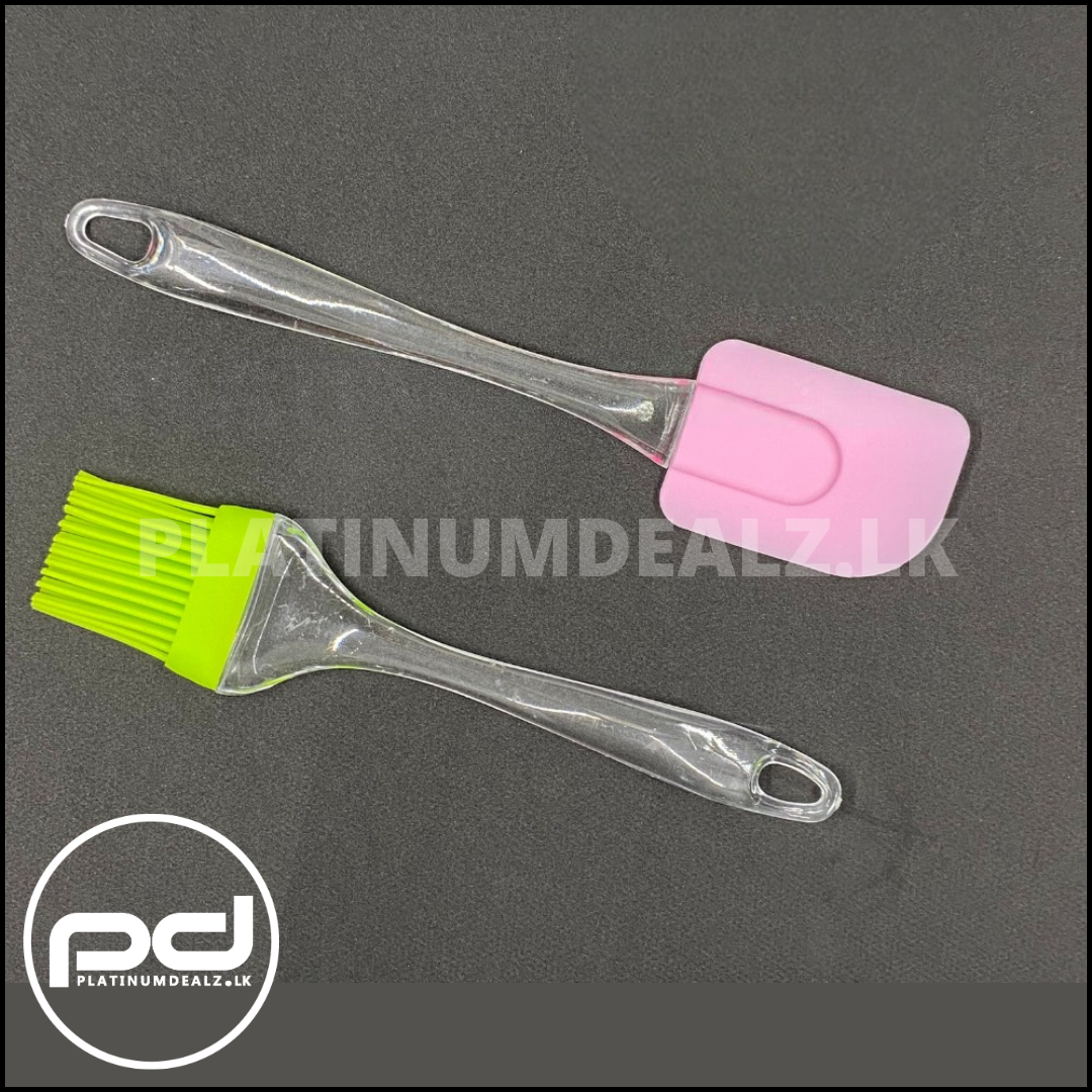 Silicone Spatula And Brush