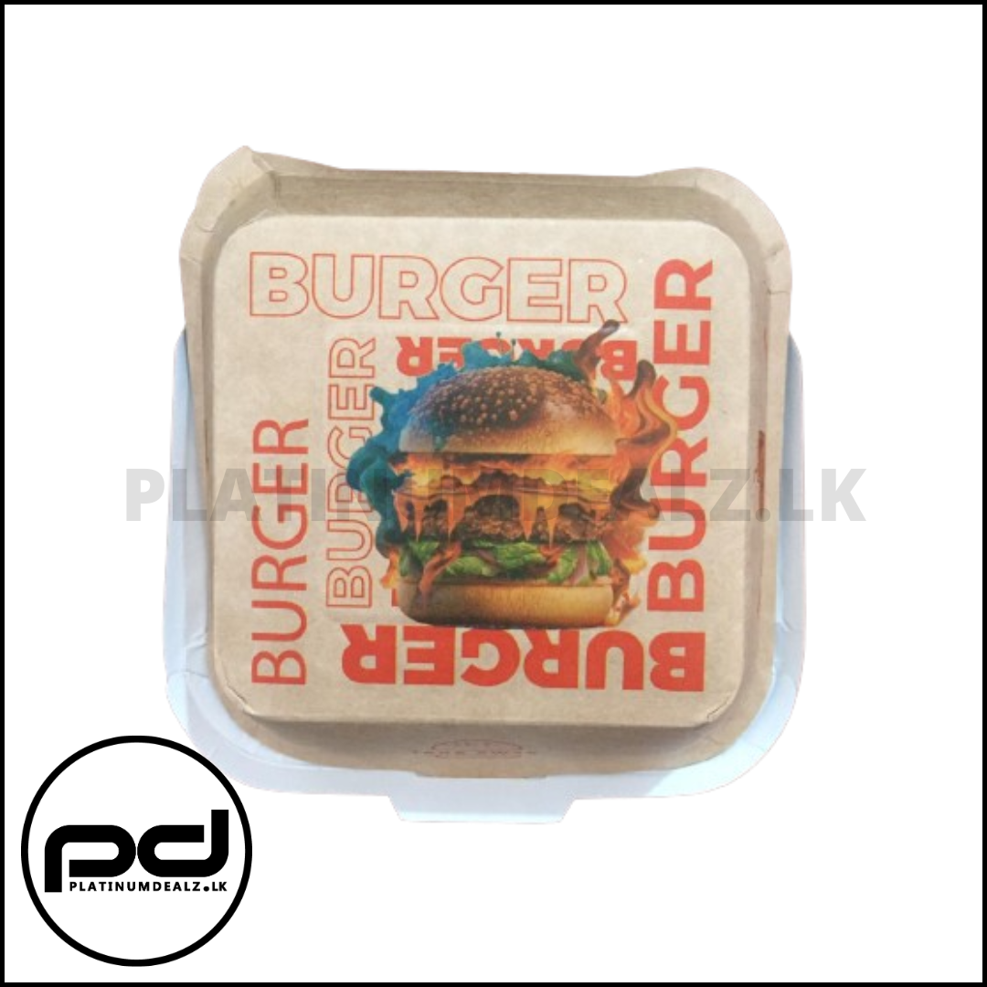 Burger Box Printed 25 Boxes