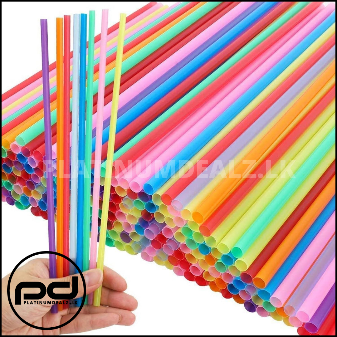 Plain Plastic Straws