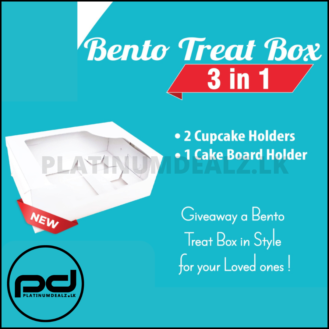 3 in 1 Bento Treat Box