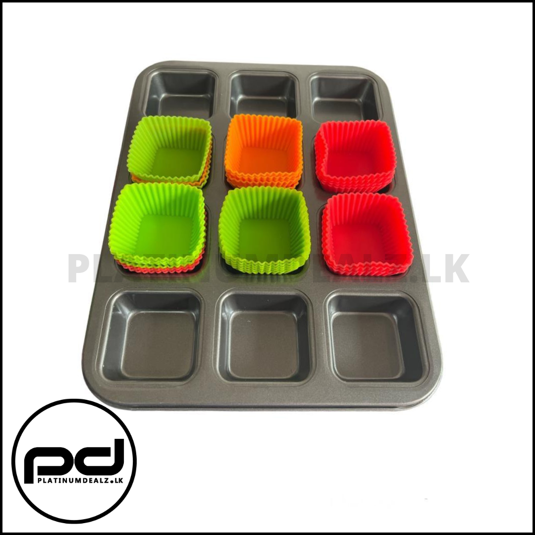 Silicone Brownie Mold 6 Molds