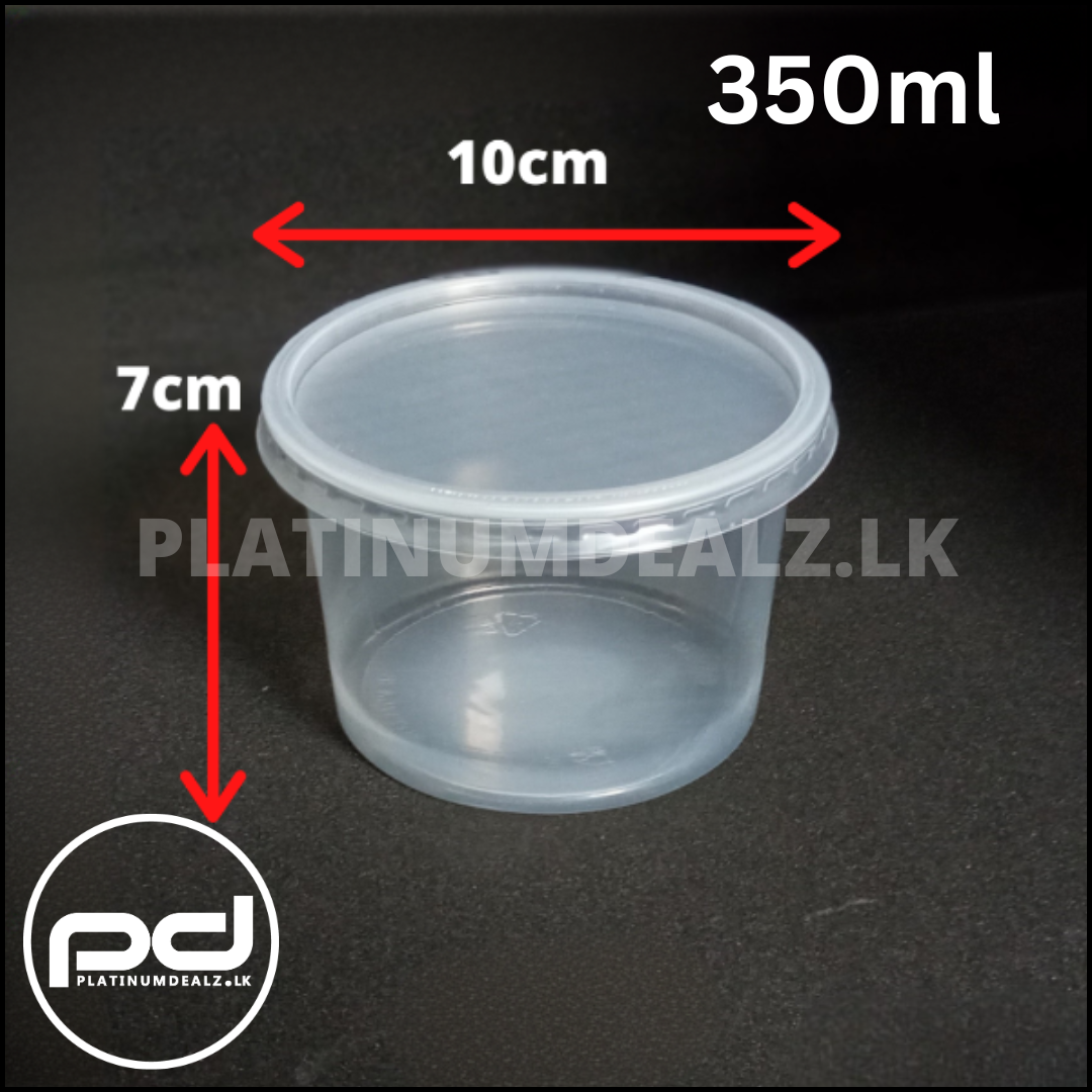 Curry Cup 350ml Transparent