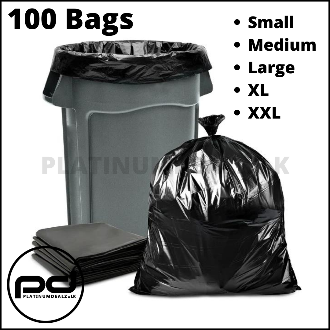 Garbage Bags - 100 Bags